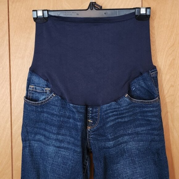 Old navy maternity jeans full panel bootcut size 4 - Picture 2 of 9